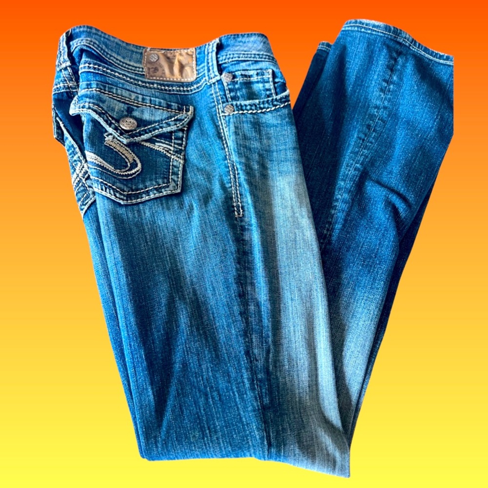 Silver jeans